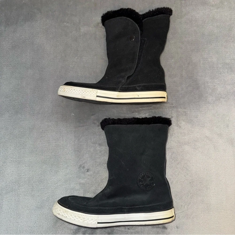 Converse Chuck Taylor All Star Beverly Suede Boots with Faux Fur Women’s Size 6